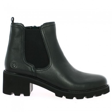 boots with thick sole, large size, side view