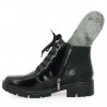 Bottines Vernies semelle amovible femme 42, 43, 44, 45, vue intérieure