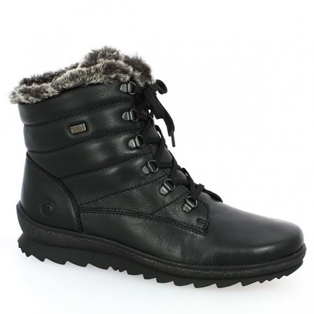 Women's snow boots 42, 43, 44, 45 Remonte, profile view Women's snow boots 42, 43, 44, 45 Remonte, profile view