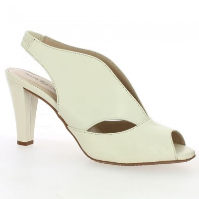 off-white heel sandal 42, 43, 44, 45 Shoesissime, profile view