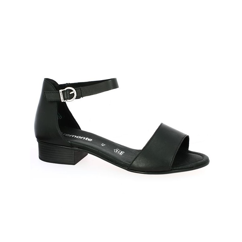 Sandal with black counter D0P50-00, profile view