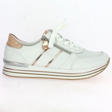 white platform sneakers gold 42, 43, 44, 45, side view