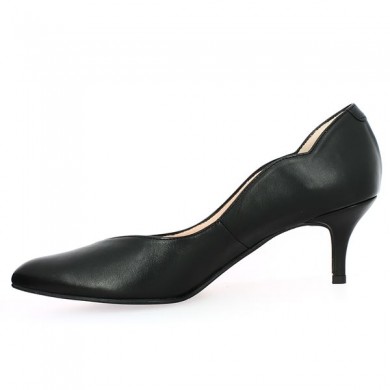 chic pump big size small pointed heel, inside view
