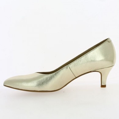 shoes small pointed golden heel 42, 43, 44, 45 Shoesissime, interior view