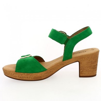green women's shoes large size spring Gabor , interior view