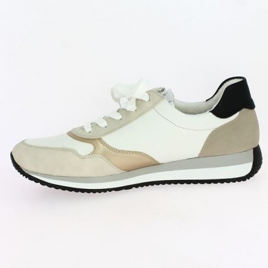 women's sneakers with removable golden sole Shoesissime large size, inside view