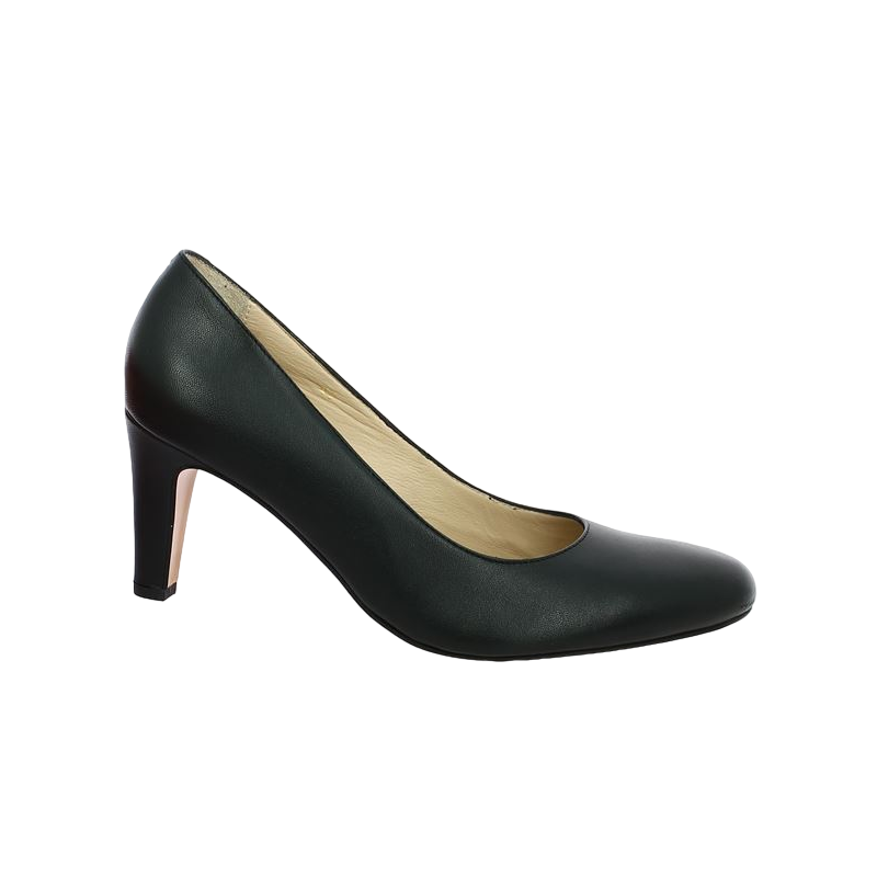 black pump woman 42, 43, 44,45 Shoesissime, profile view