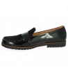 mocassin femme vernis velours noir Gabor 8, 8.5, 9, 9.5 Shoesissime, vue intérieure