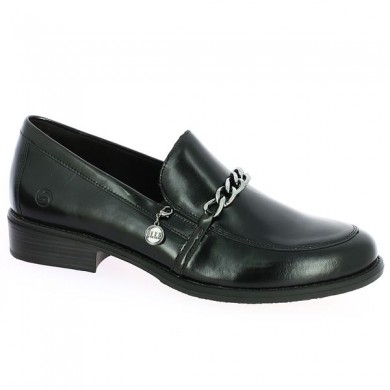 Mocassin femme grande pointure D0F03-01 Shoesissime, vue profil