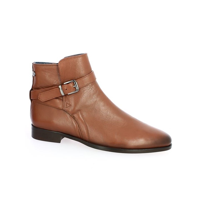Chlo Boots Camel en grande pointure pour femmes Bottines Grandes Pointures Shoesissime