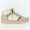 baskets montante grande taille femme beige D0J71-80 Remonte Shoesissime, vue coté