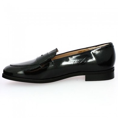 low black patent women's shoe 42, 43, 44, 45 Folie's, inside view
