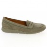 moccasin femme confort taupe Gabor 8, 8.5, 9, 9.5 Shoesissime, side view
