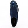 bottines elastiques chelsea bleu plate femme grande taille Shoesissime, vue dessus