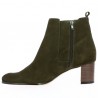 boots à talon vert kaki femme 42, 43, 44, 45 Shoesissime, vue intérieure