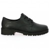 women's black derby Remonte 42, 43, 44, 45 D8694-00, profile view