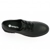 women's black lace-up shoe Remonte large size D8694-00, top view