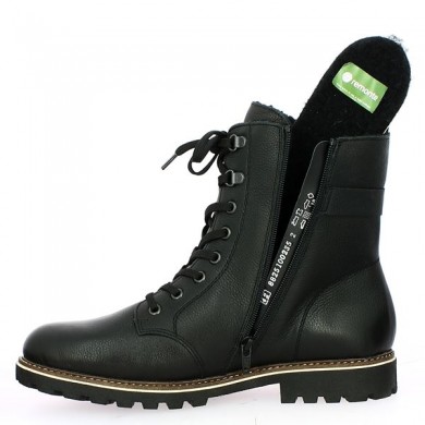 Women's warm wool boots 42, 43, 44, 45 black leather D8475-01 Remonte Shoesissime, view details