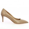 Beige taupe pointed heels 42, 43, 44, 45 Shoesissime, side view