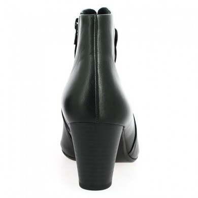 black heeled ankle boot Gabor 8, 8.5, 9,9 .5 Shoesissime, rear view