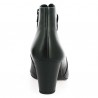 black heeled ankle boot Gabor 8, 8.5, 9,9 .5 Shoesissime, rear view