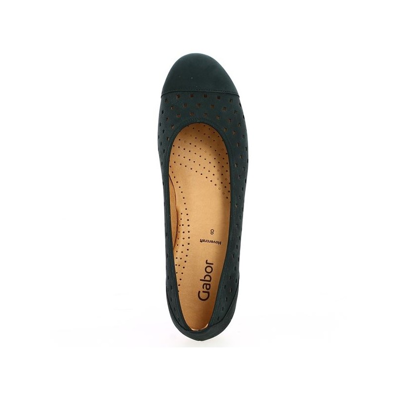 Ballerines été Collection U - Tissu Bleu, Pointure 39 (comme Neuves)