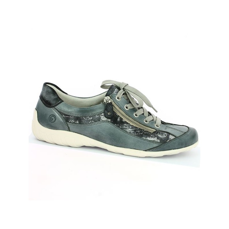 Blue city sneakers Remonte R3412-14 grande taille femme Shoesissime, profile view