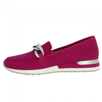 Fuchsia pink sneakers large size Remonte R2544-32 Shoesissime, inside view