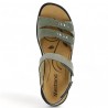 sandales scratch femme grande taille semelle amovible Shoesissime, vue dessus