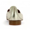 mocassin 42, 43, 44, 45 femme élastiqué doré Shoesissime, vue intérieure