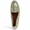 mocassin élastiqué doré femme grande pointure Folie's, vue dessus