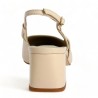 Shoesissime large size light leather heels, view details