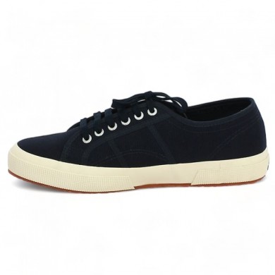 navy blue canvas tennis shoes large size women, inside view