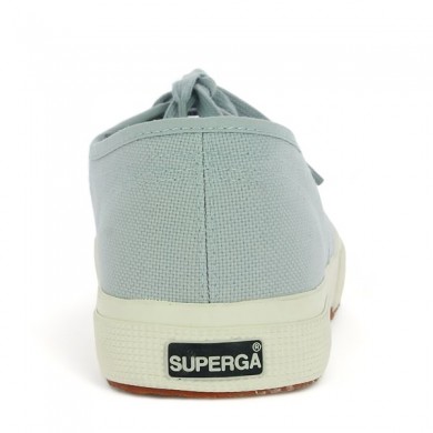 Women's cotton canvas basket size 42, 43, 44, 45 superga Shoesissime, rear view