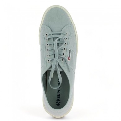 Tennis toile coton femme grande taille 42, 43, 44, 45 superga Shoesissime, vue dessus