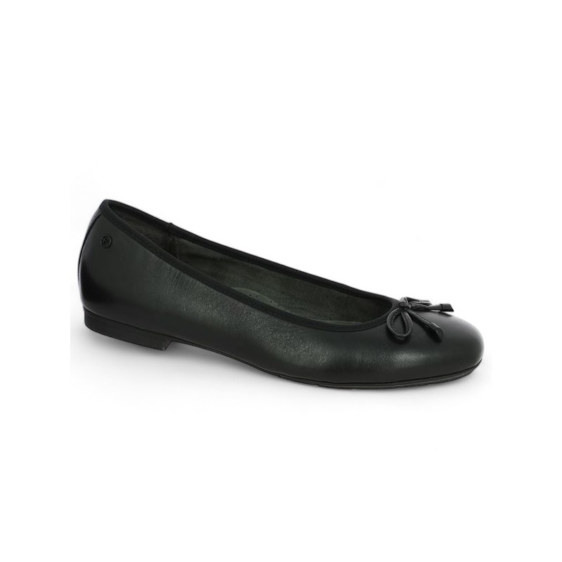 ballerina black removable sole 43, 44, 45 Tamaris Confort Shoesissime, profile view
