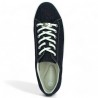 Sneakers tendance femme semelle épaisse 42, 43, 44, 45 bleu jeans femme D1C03-14 Remonte, top view
