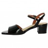 black patent nude shoes 42, 43, 44, 45 small heel , inside view