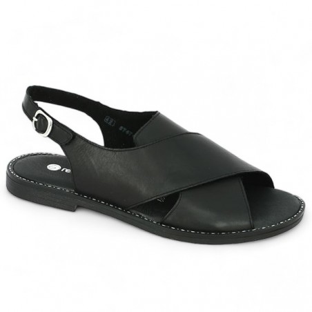 Remonte women's barefoot D3650-01large size, side view Remonte women's barefoot D3650-01large size, side view