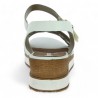 Rosana - Sandales blanches talon compensé D6461-80 - Sandales Remonte 42, 43, 44, 45 - Shoesissime