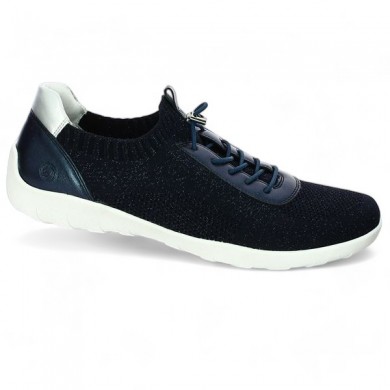 R3518-14 Sneakers Remonte blue 42, 43, 44, 45 Shoesissime, profile view