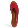 chaussures cordes rouge femme grande taille toni pons Shoesissime, vue dessus