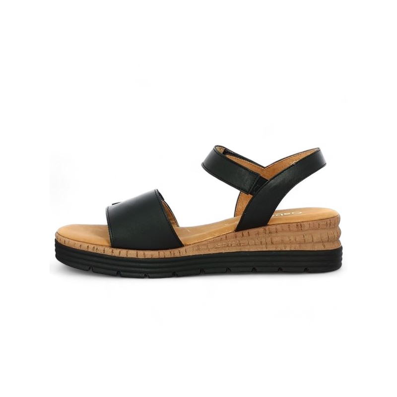 Sybelle Sybelle - Barefoot wedge sole black 42.700.57 - Chaussures Gabor grande ...