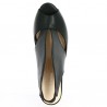 Valencia - Sandale noire à talon mode - Chaussures femme grande taille - Shoesissime