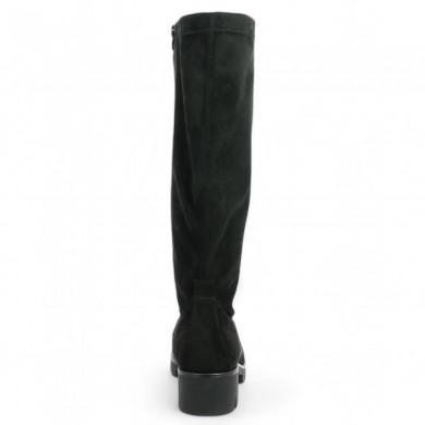 large women's boot 51.719.47 stretch velvet, rear view