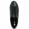 Synae - Baskets tendance cuir noir grande taille D1C01-03 - Sneakers 42, 43, 44, 45 femme - Shoesissime