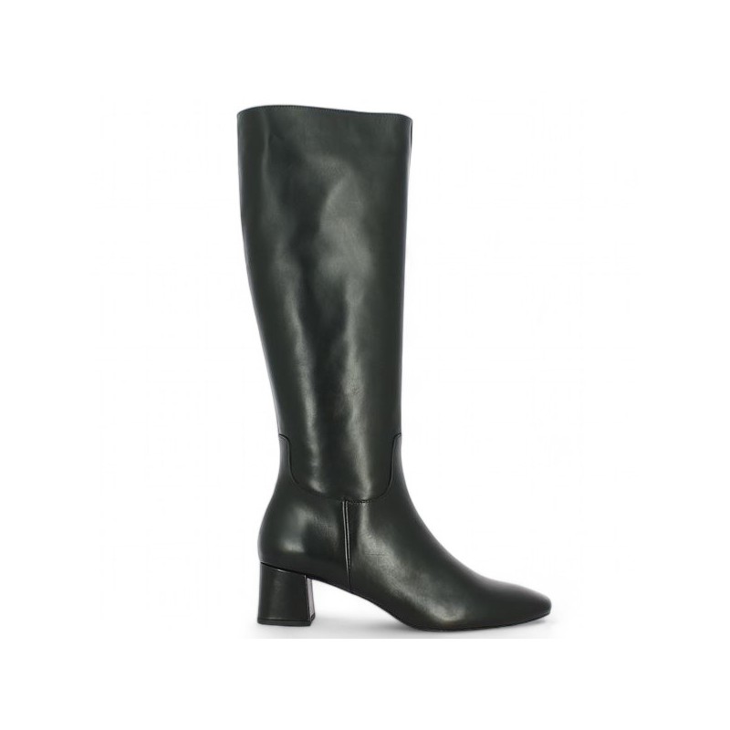 Botte noir femme petit talon on sale