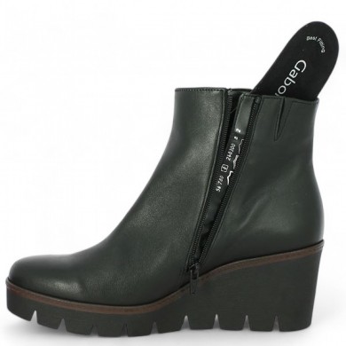 Amanda - Bottines à talon compensé 42, 42.5, 43, 44 - Bottines Gabor - Shoesissime
