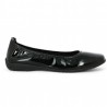 Fenja 01 ballerina large size black patent Josef Seibel, side view