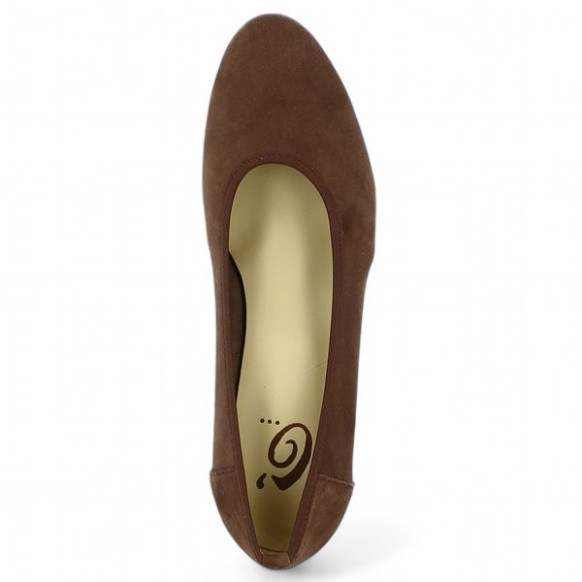 Chaussures Rockport Femme Mary Jane Daim Marron – Taille 40 – Talon 5 Cm